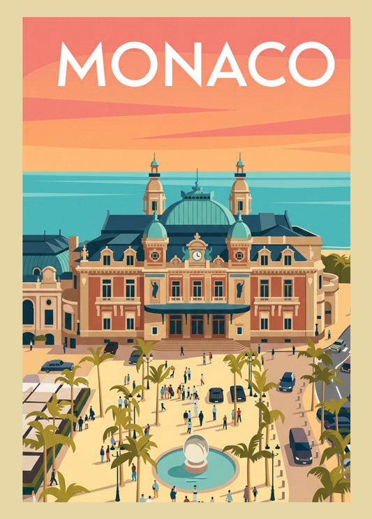 Monaco - Place du casino